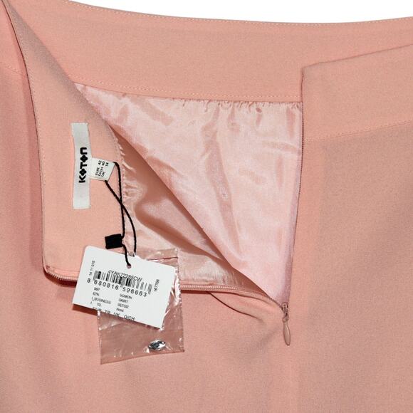 KOTON Baby Pink Jeweled Mini Skirt Size 8 NWT - Picture 4 of 4